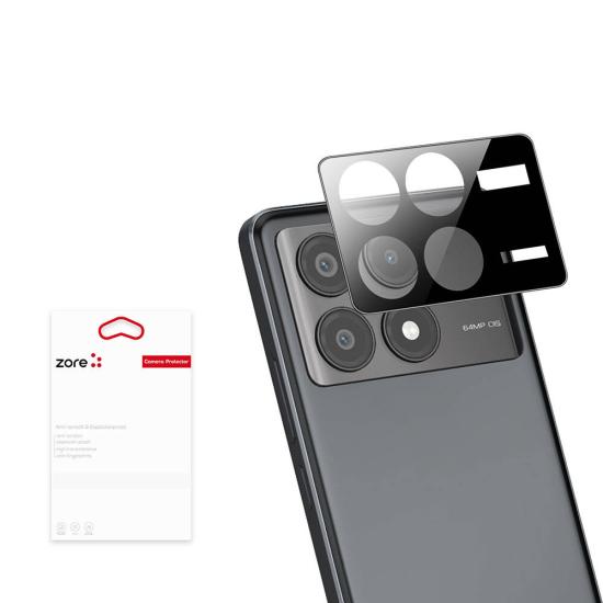 Xiaomi Uyumlu  Poco X6 Pro Zore 3D Kamera Camı