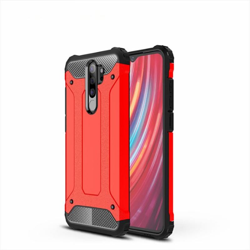 Xiaomi%20Uyumlu%20%20Redmi%20Note%208%20Pro%20Kılıf%20Zore%20Crash%20Silikon%20Kapak-Kırmızı