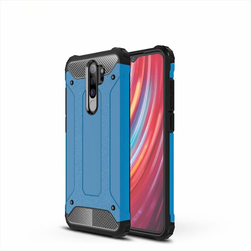 Xiaomi%20Uyumlu%20%20Redmi%20Note%208%20Pro%20Kılıf%20Zore%20Crash%20Silikon%20Kapak-Mavi