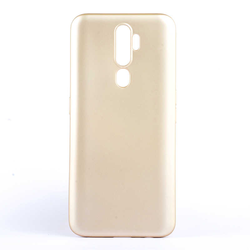 Oppo%20A5%202020%20Kılıf%20Zore%20Premier%20Silikon%20Kapak-Gold