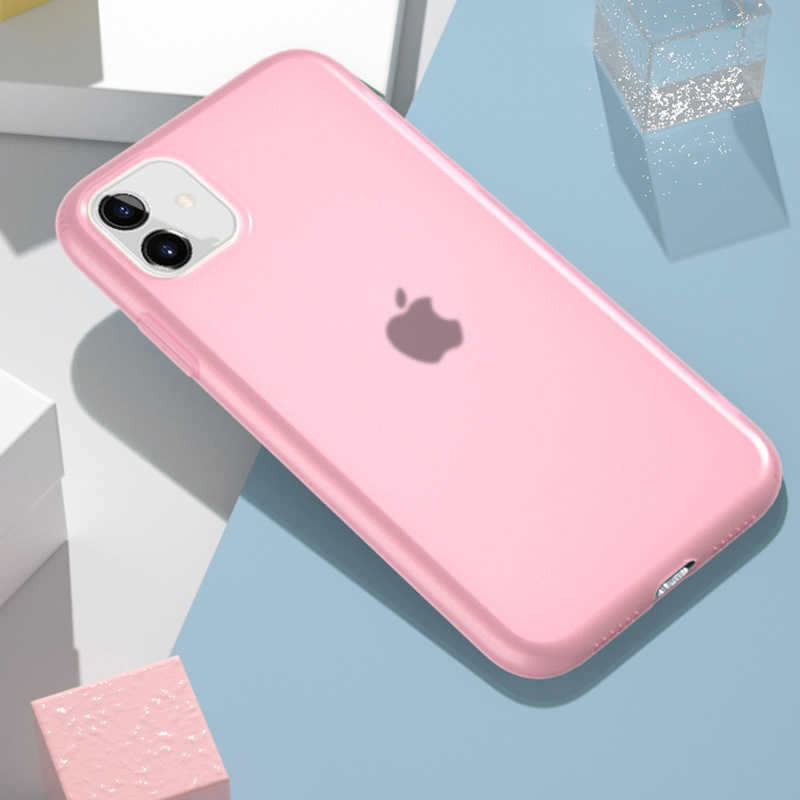 iPhone%20Uyumlu%2011%20Kılıf%20Zore%20Odos%20Silikon-Pembe