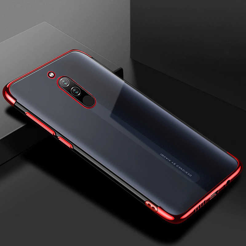 Xiaomi%20Uyumlu%20%20Redmi%208%20Kılıf%20Zore%20Dört%20Köşeli%20Lazer%20Silikon%20Kapak-Kırmızı