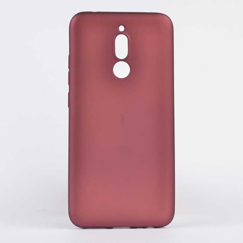 Xiaomi%20Redmi%208%20Kılıf%20Zore%20Premier%20Silikon%20Kapak-Mürdüm