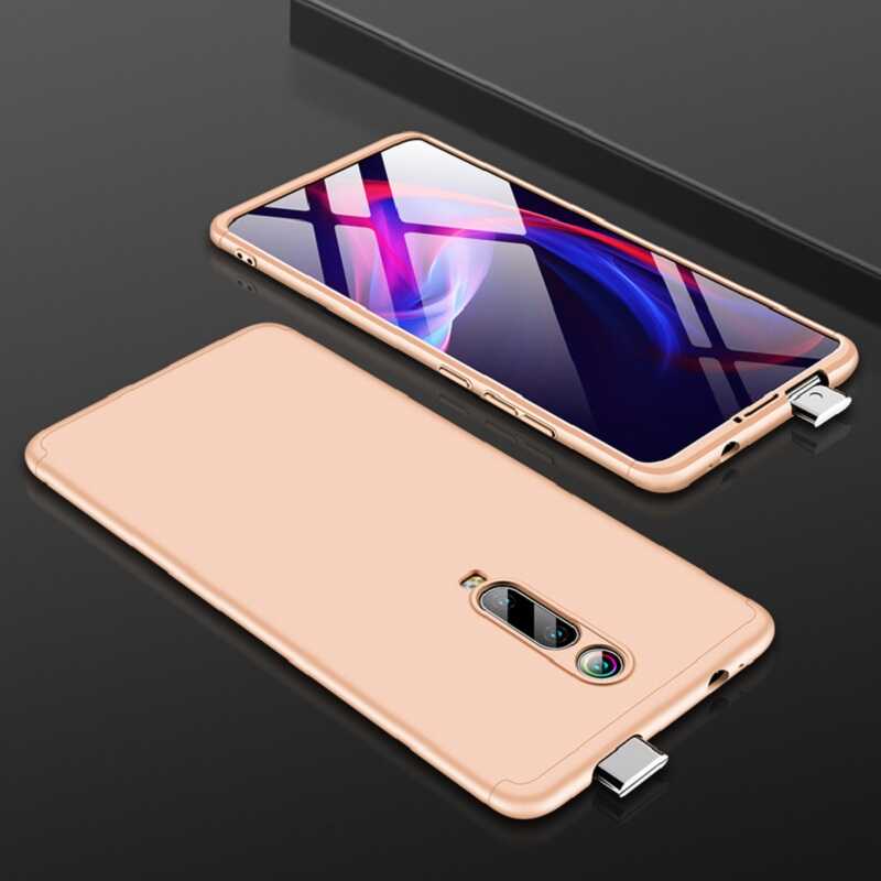 Xiaomi%20Uyumlu%20%20Mi%209T%20Kılıf%20Zore%20Ays%20Kapak-Gold