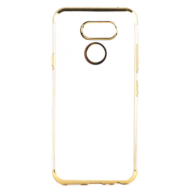 LG%20K40S%20Kılıf%20Zore%20Dört%20Köşeli%20Lazer%20Silikon%20Kapak-Gold