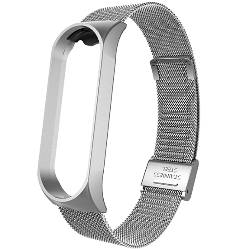 Xiaomi%20Uyumlu%20%20Mi%20Band%203%20KRD-06%20Metal%20Kordon-Gümüş