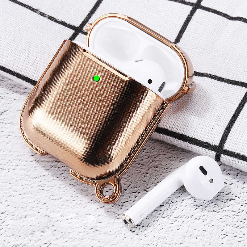 Wiwu%20Grace%20Electroplate%20Airpods%20Uyumlu%20Kılıf-Gold