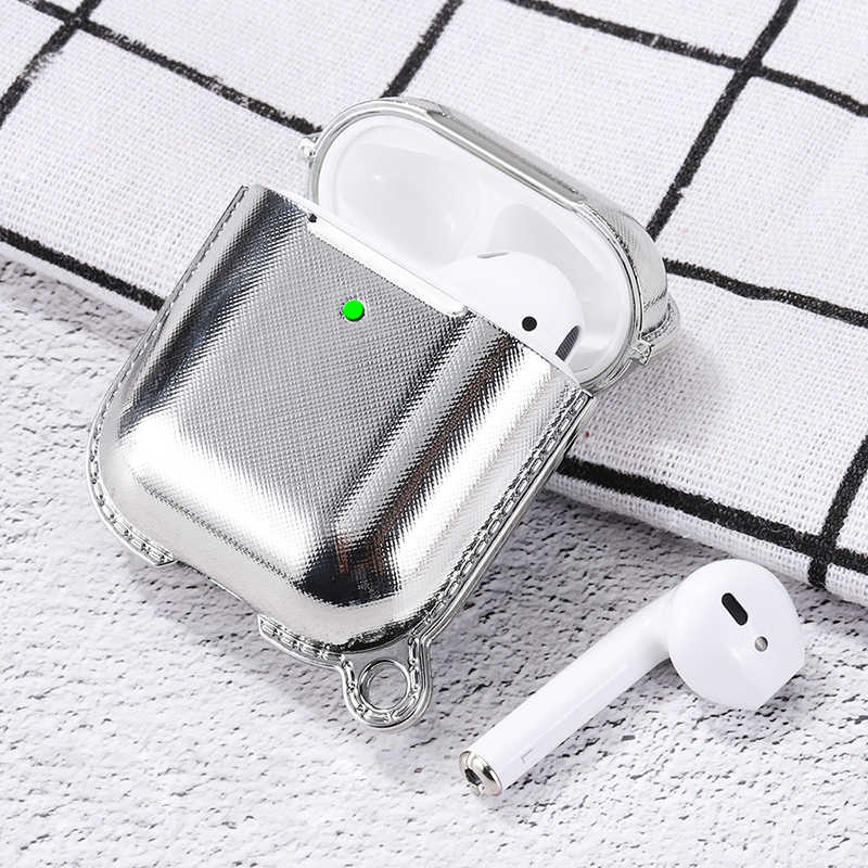 Wiwu%20Grace%20Electroplate%20Airpods%20Uyumlu%20Kılıf-Gümüş