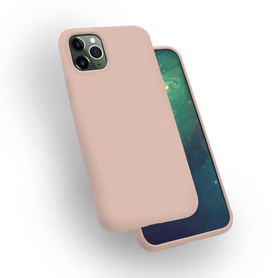 iPhone%20Uyumlu%2011%20Pro%20Kılıf%20Zore%20Silk%20Silikon-Pembe