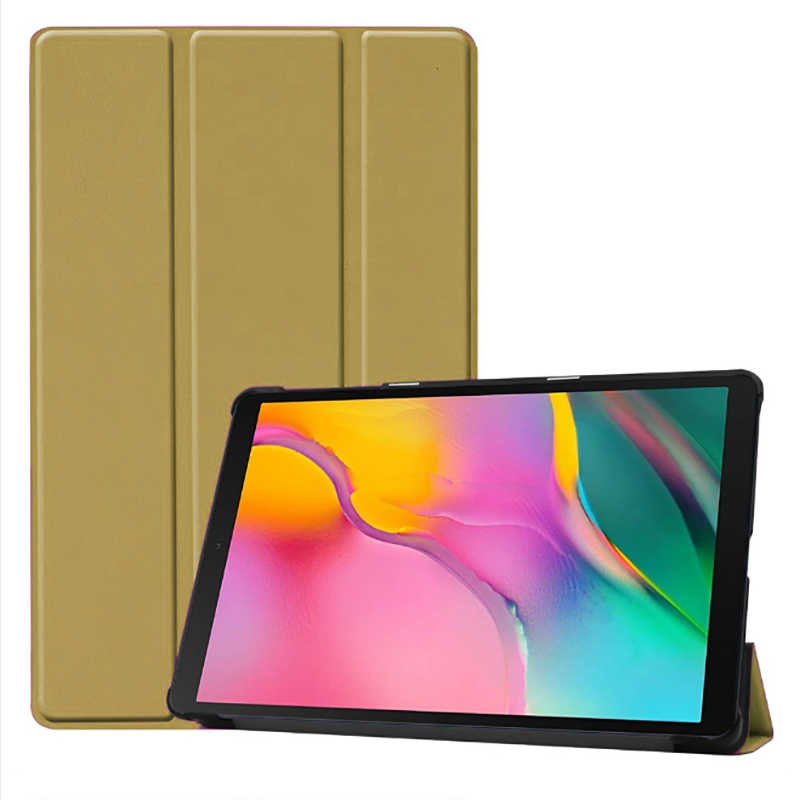 Galaxy%20Uyumlu%20Tab%20A%208.0%20(2019)%20T290%20Zore%20Smart%20Kapak%20Standlı%201-1%20Kılıf-Gold