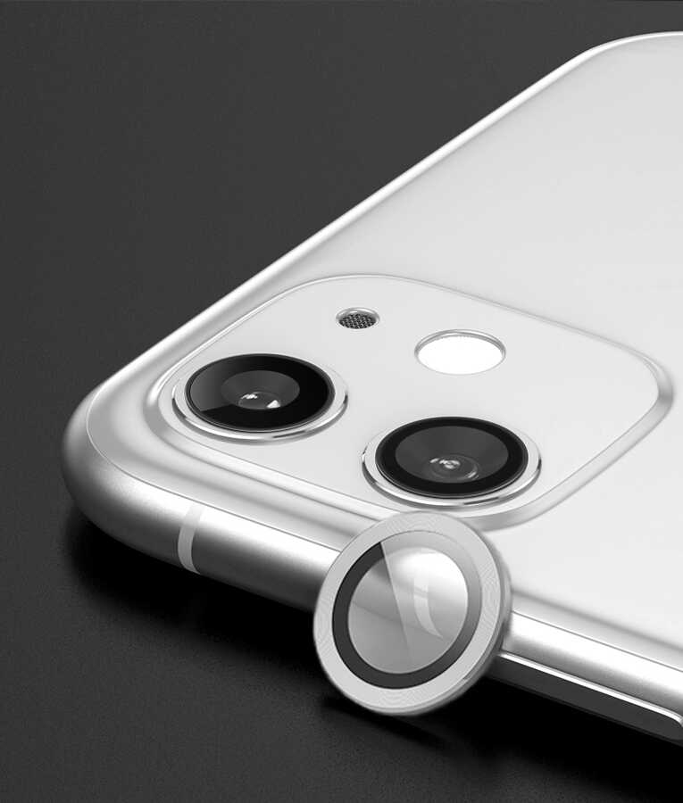 iPhone%20Uyumlu%2011%20Zore%20CL-02%20Kamera%20Lens%20Koruyucu-Gümüş