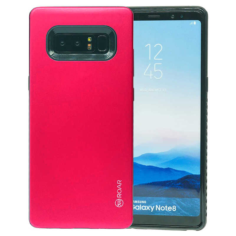 Galaxy%20Uyumlu%20Note%208%20Kılıf%20Roar%20Rico%20Hybrid%20Kapak-Pembe