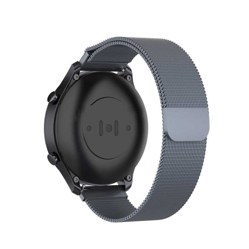 Xiaomi%20Uyumlu%20%20Amazfit%20Pace%20KRD-12%20Metal%20Kordon-Gri