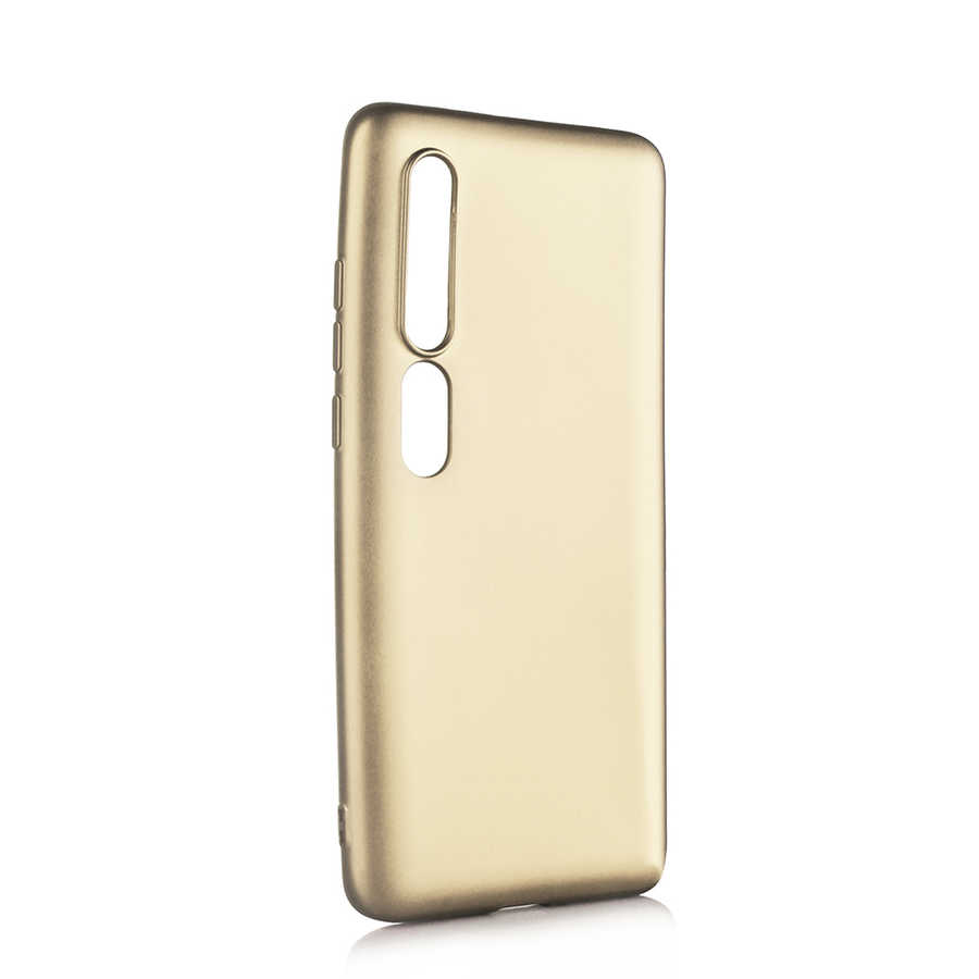 Xiaomi%20Uyumlu%20%20Mi%2010%20Kılıf%20Zore%20Premier%20Silikon%20Kapak-Gold