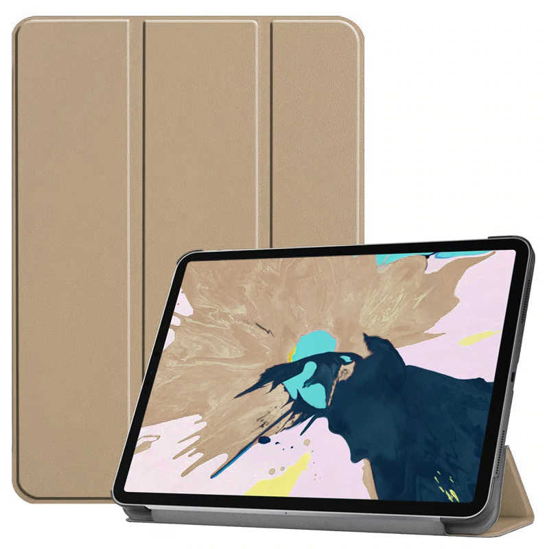 iPad%20Uyumlu%20Pro%2011%202020%20(2.Nesil)%20Zore%20Smart%20Kapak%20Standlı%201-1%20Kılıf-Gold