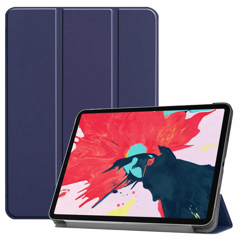 iPad%20Uyumlu%20Pro%2011%202020%20(2.Nesil)%20Zore%20Smart%20Kapak%20Standlı%201-1%20Kılıf-Lacivert