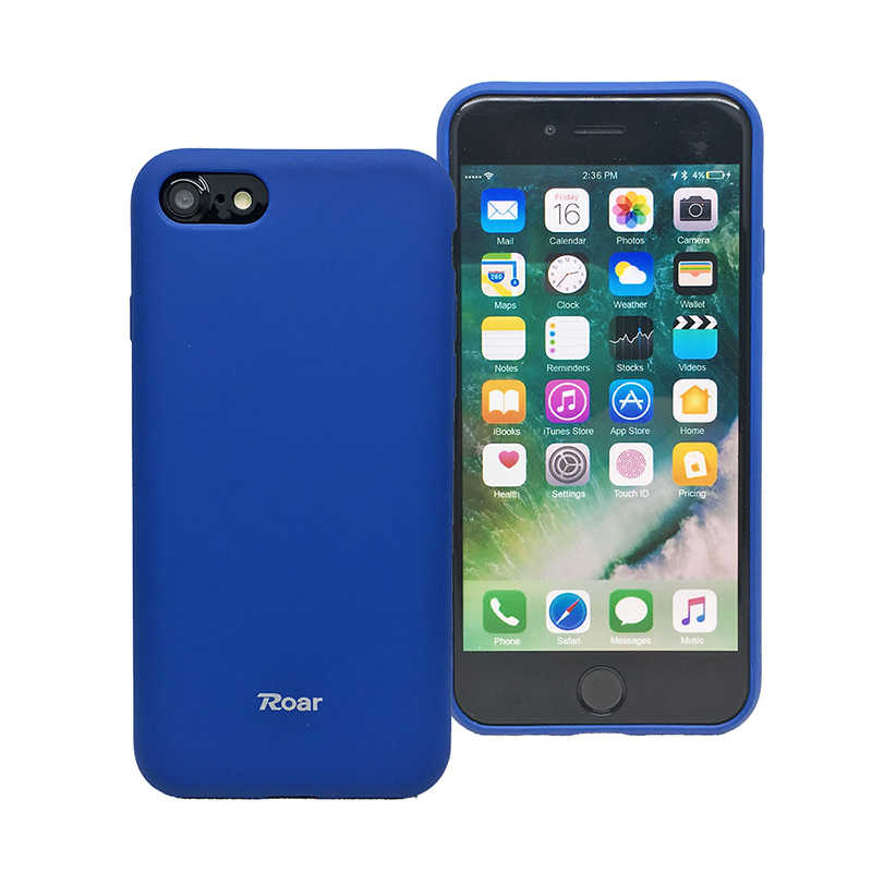 iPhone%20Uyumlu%20SE%202020%20Kılıf%20Roar%20Jelly%20Kapak-Lacivert