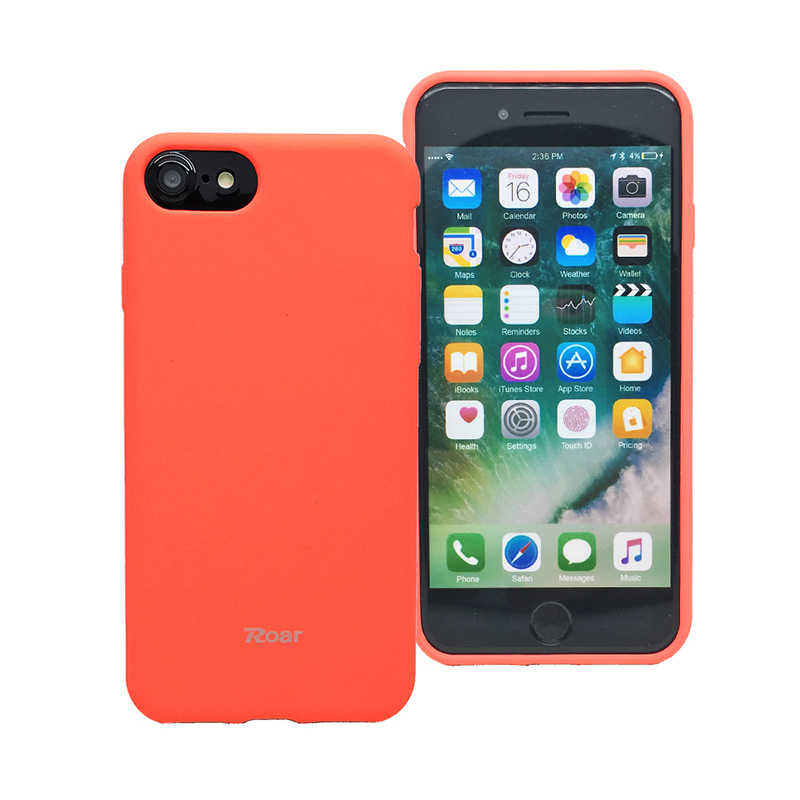 iPhone%20Uyumlu%20SE%202020%20Kılıf%20Roar%20Jelly%20Kapak-Pembe%20açık