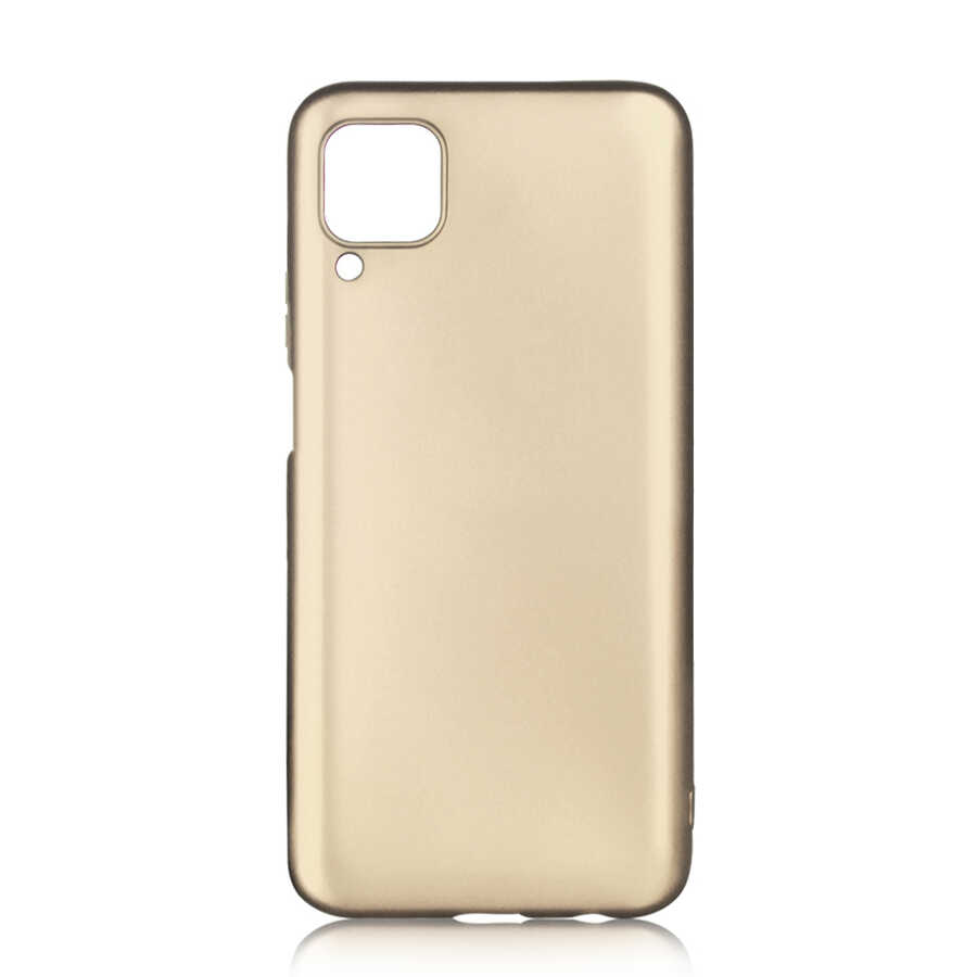 Huawei%20Uyumlu%20P40%20Lite%20Kılıf%20Zore%20Premier%20Silikon%20Kapak-Gold