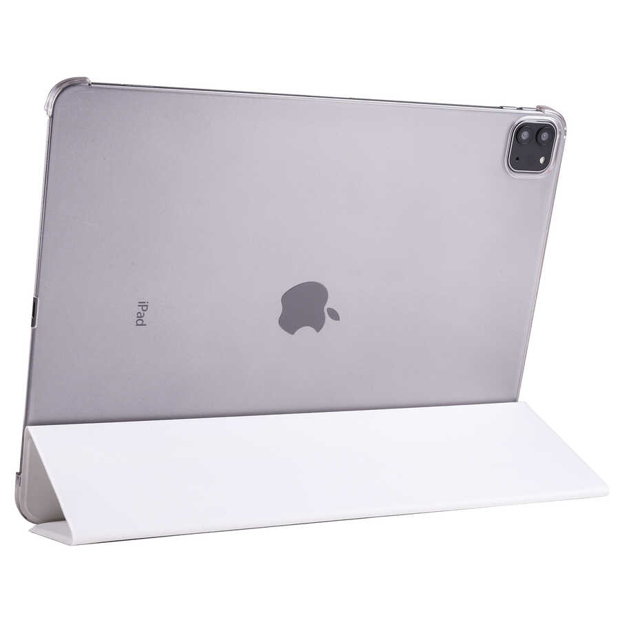 iPad%20Uyumlu%20Pro%2012.9%202020%20(4.Nesil)%20Zore%20Smart%20Kapak%20Standlı%201-1%20Kılıf-Beyaz