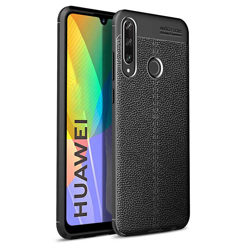 Huawei%20Uyumlu%20P40%20Lite%20E%20Kılıf%20Zore%20Niss%20Silikon%20Kapak-Siyah