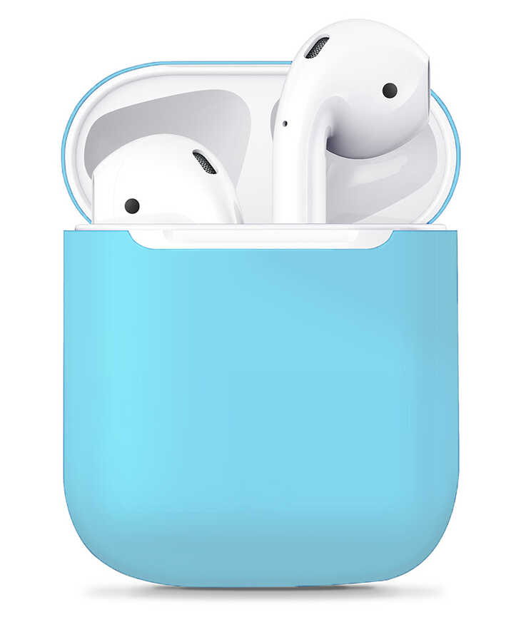 Airpods%20Uyumlu%20Kılıf%20Zore%20Airbag%2013%20Silikon-Mavi