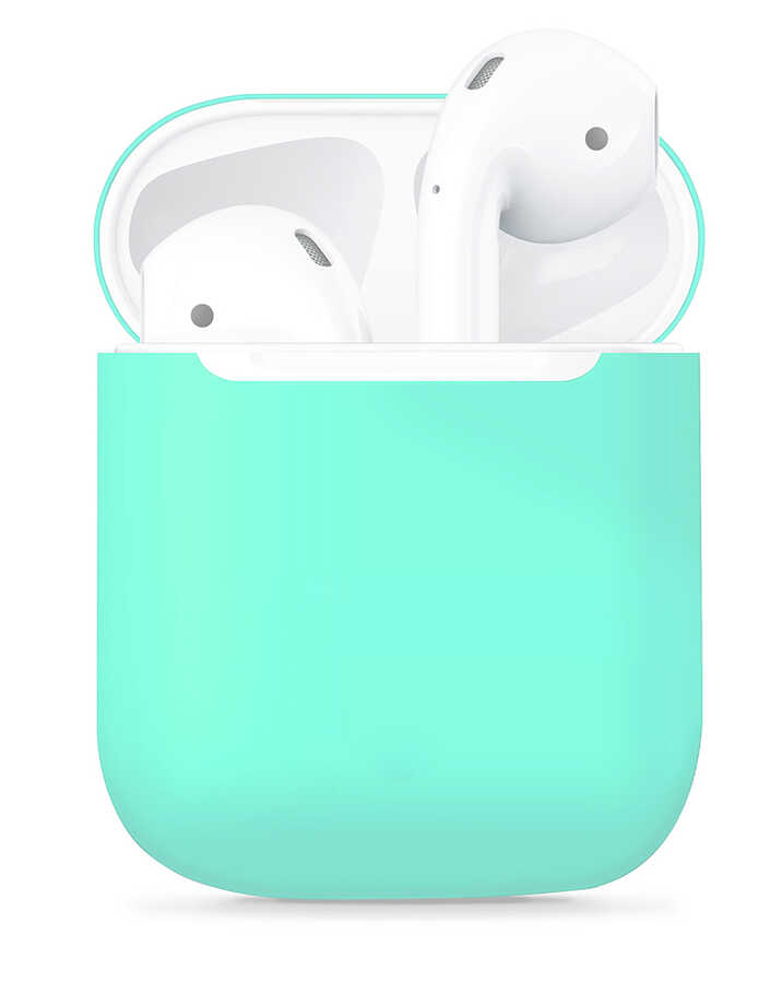 Airpods%20Uyumlu%20Kılıf%20Zore%20Airbag%2013%20Silikon-Turkuaz