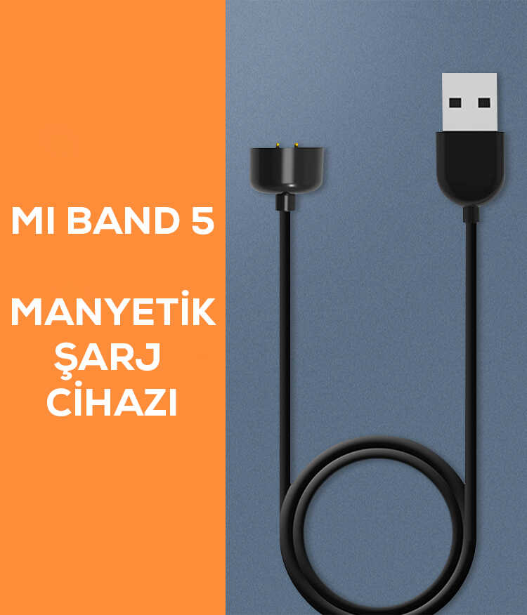 Xiaomi%20Uyumlu%20%20Mi%20Band%205%20Zore%20Usb%20Şarj%20Kablosu