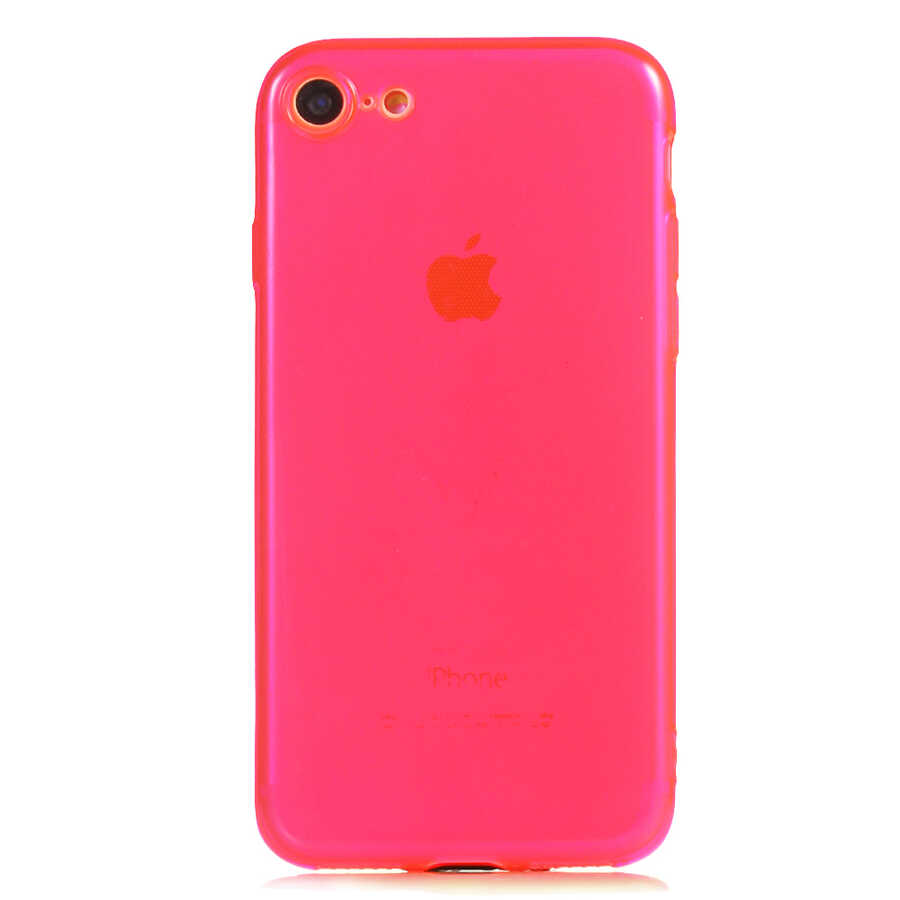 iPhone%20Uyumlu%207%20Kılıf%20Zore%20Mun%20Silikon-Pembe