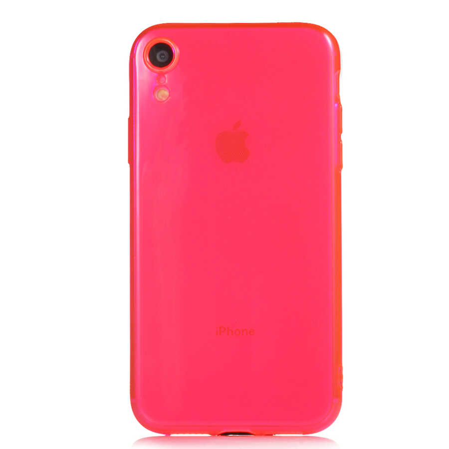 iPhone%20Uyumlu%20XR%206.1%20Kılıf%20Zore%20Mun%20Silikon-Pembe