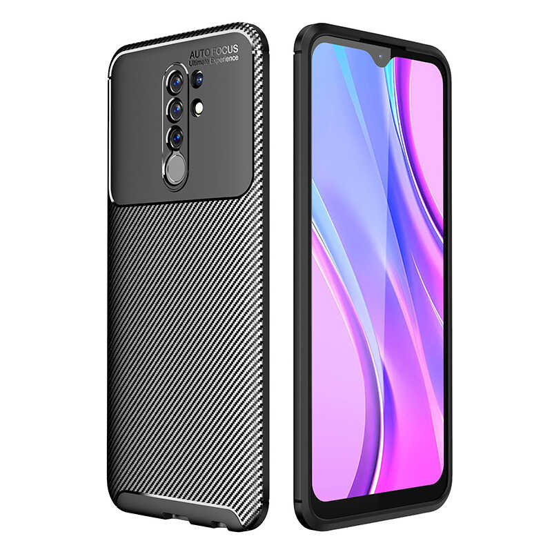 Xiaomi%20Uyumlu%20%20Redmi%209%20Kılıf%20Zore%20Negro%20Silikon%20Kapak-Siyah