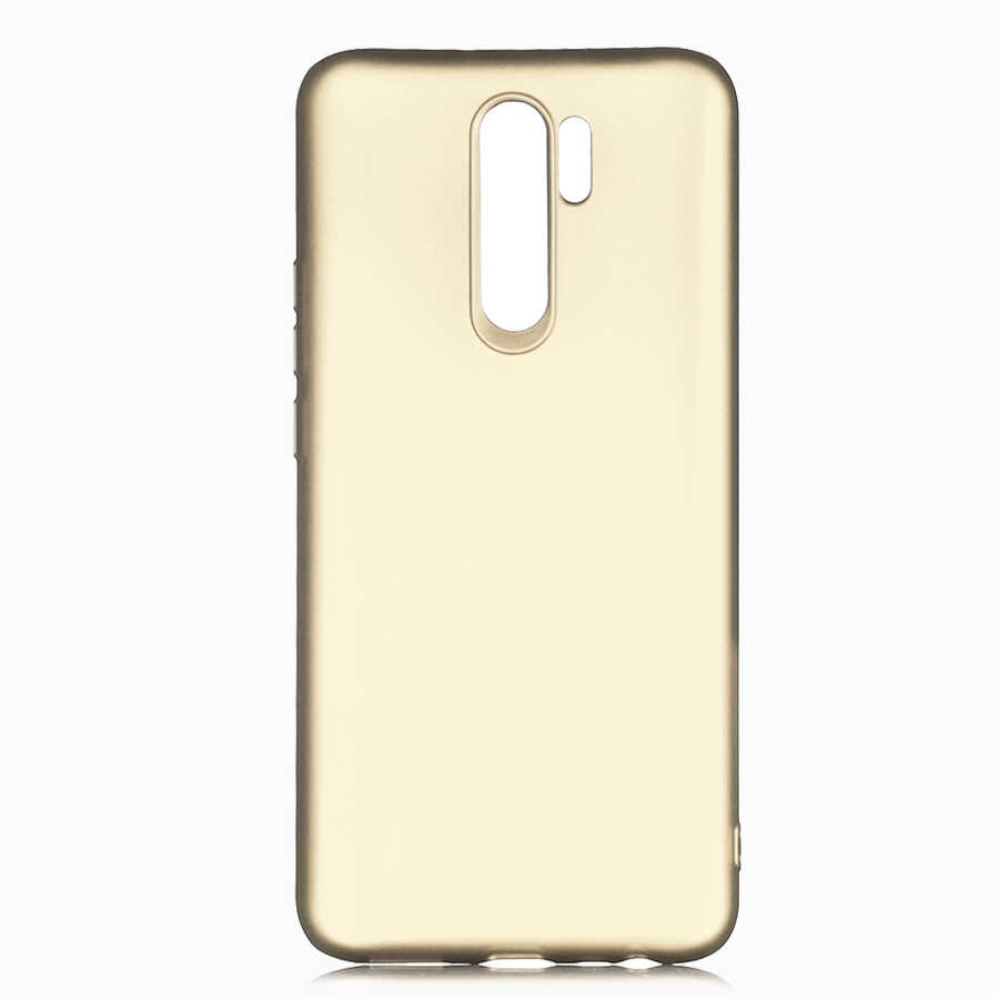 Xiaomi%20Uyumlu%20%20Redmi%209%20Kılıf%20Zore%20Premier%20Silikon%20Kapak-Gold