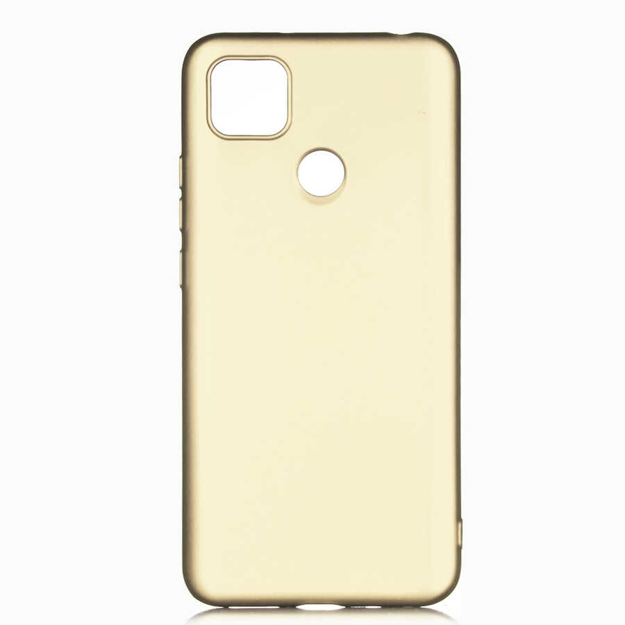 Xiaomi%20Uyumlu%20%20Redmi%209C%20Kılıf%20Zore%20Premier%20Silikon%20Kapak-Gold