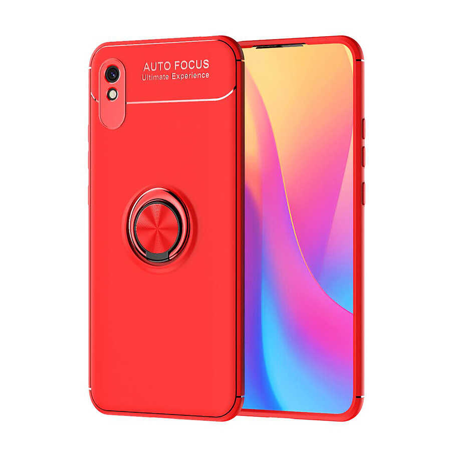 Xiaomi%20Uyumlu%20%20Redmi%209A%20Kılıf%20Zore%20Ravel%20Silikon%20Kapak-Kırmızı