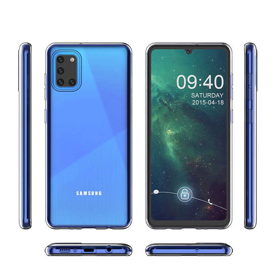 Galaxy%20Uyumlu%20A31%20Kılıf%20Zore%20Süper%20Silikon%20Kapak