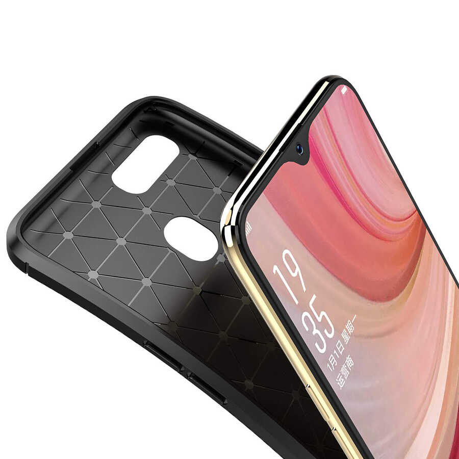 Oppo%20A12%20Kılıf%20Zore%20Negro%20Silikon%20Kapak