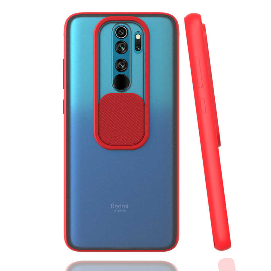 Xiaomi%20Uyumlu%20%20Redmi%20Note%208%20Pro%20Kılıf%20Zore%20Lensi%20Kapak-Kırmızı