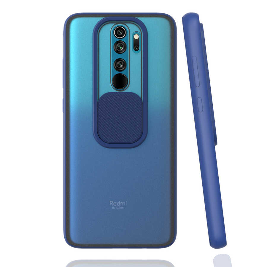 Xiaomi%20Uyumlu%20%20Redmi%20Note%208%20Pro%20Kılıf%20Zore%20Lensi%20Kapak-Lacivert