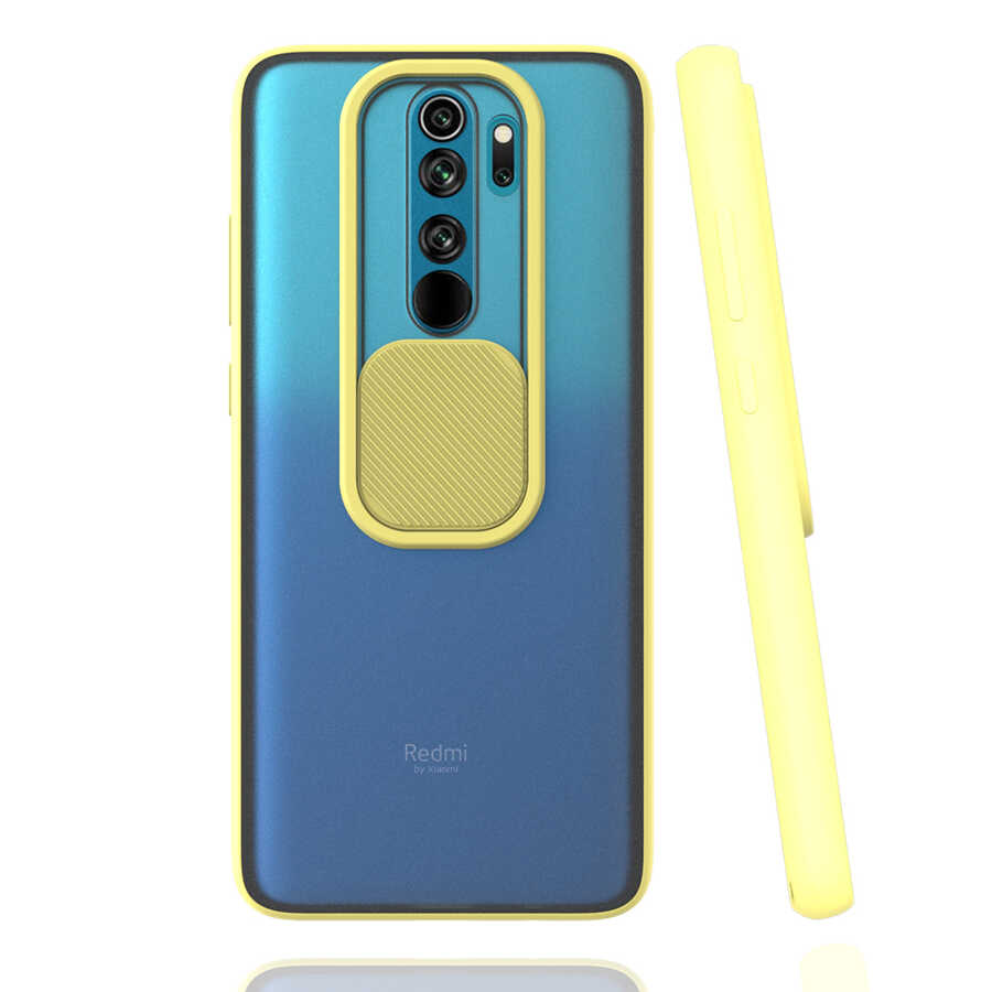 Xiaomi%20Uyumlu%20%20Redmi%20Note%208%20Pro%20Kılıf%20Zore%20Lensi%20Kapak-Sarı