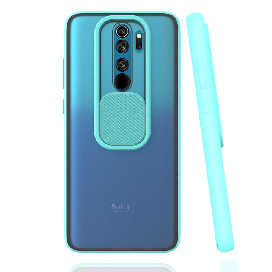 Xiaomi%20Uyumlu%20%20Redmi%20Note%208%20Pro%20Kılıf%20Zore%20Lensi%20Kapak-Turkuaz