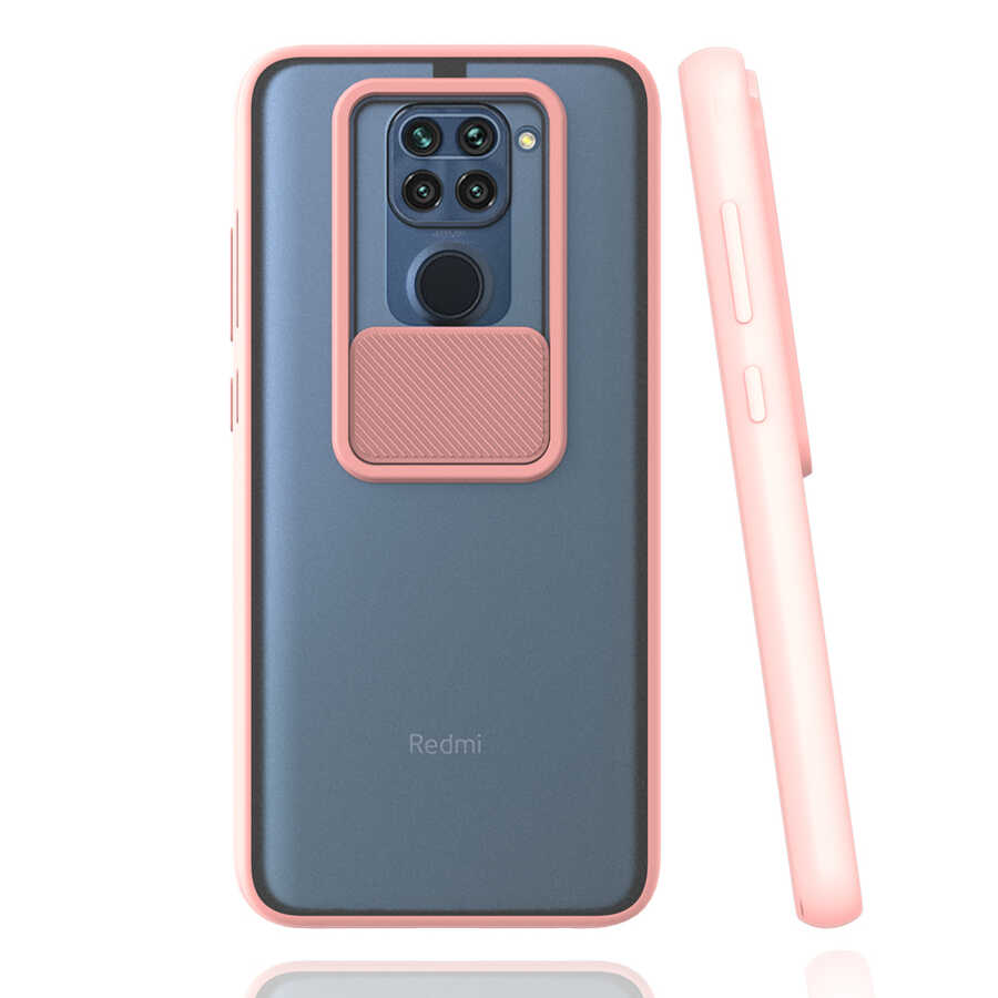 Xiaomi%20Uyumlu%20%20Redmi%20Note%209%20Kılıf%20Zore%20Lensi%20Kapak-Pembe%20açık