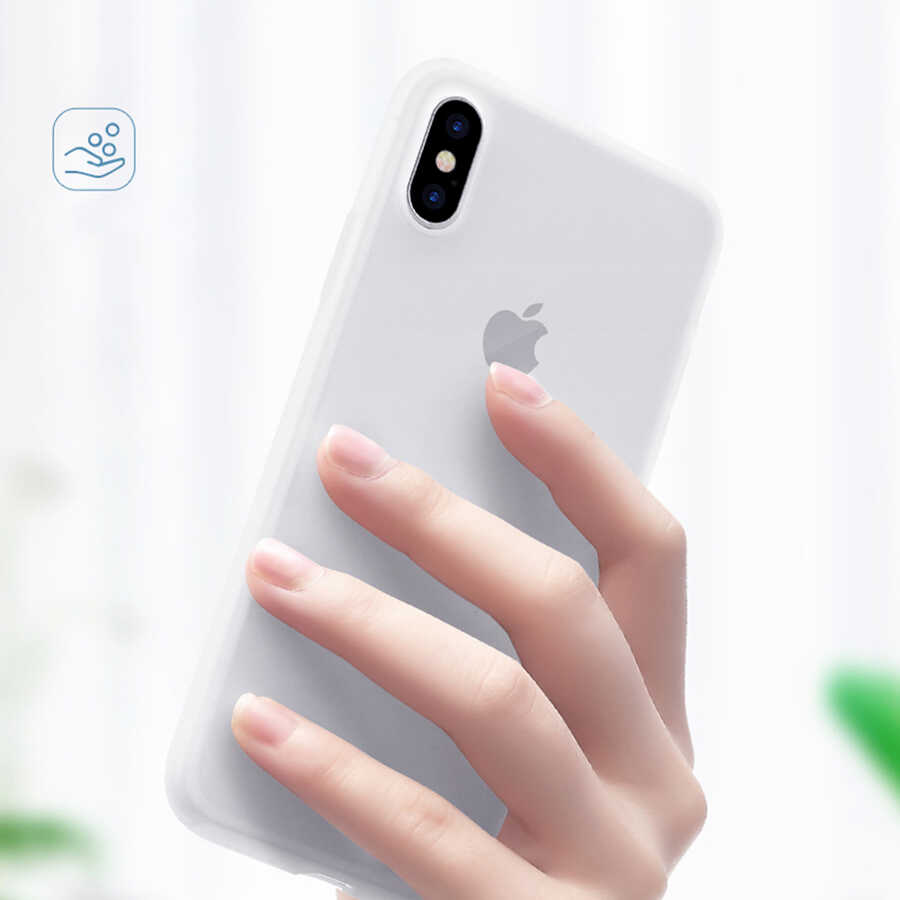 iPhone%20Uyumlu%20X%20Kılıf%20​​​​​Wiwu%20Skin%20Nano%20PP%20Kapak