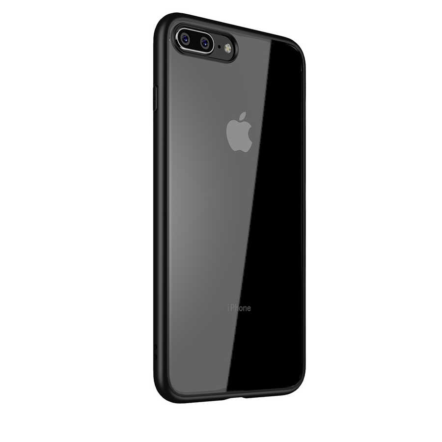 iPhone%20Uyumlu%207%20Plus%20Kılıf%20Zore%20Hom%20Silikon-Siyah