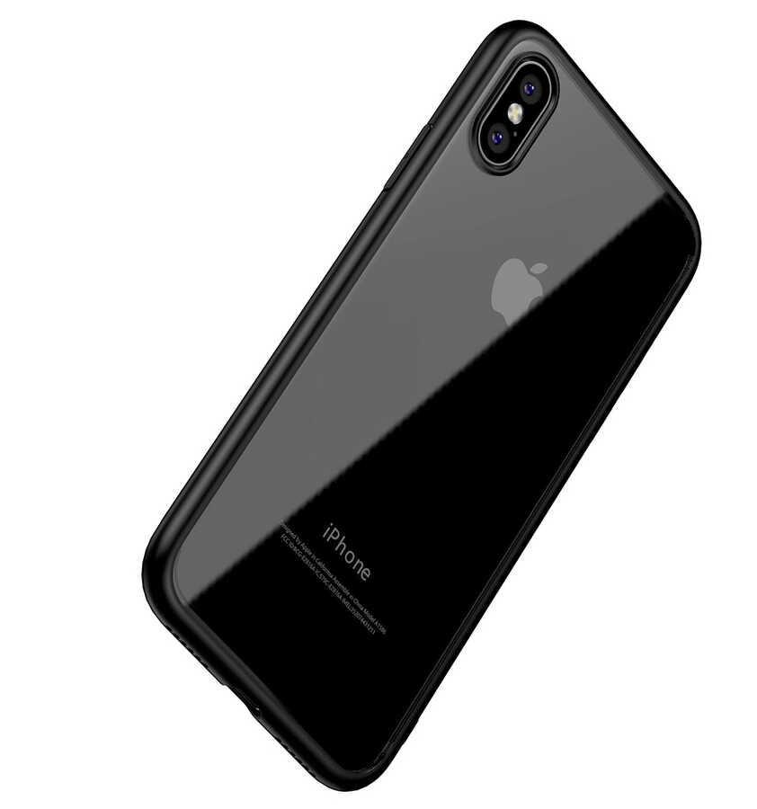 iPhone%20Uyumlu%20XS%20Max%206.5%20Kılıf%20Zore%20Hom%20Silikon-Kırmızı