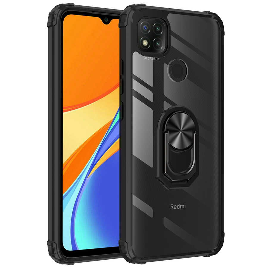 Xiaomi%20Uyumlu%20%20Redmi%209C%20Kılıf%20Zore%20Mola%20Kapak-Siyah