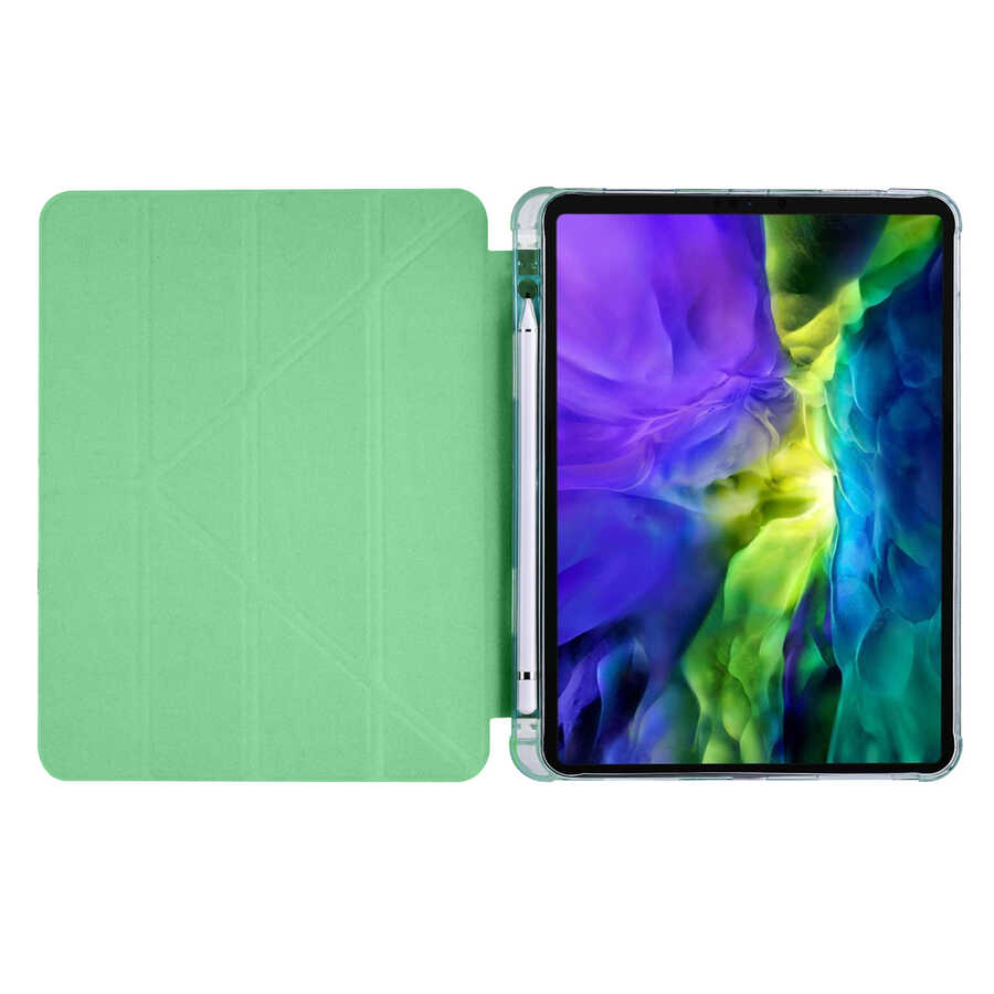 iPad%20Uyumlu%20Pro%2011%202020%20(2.Nesil)%20Kılıf%20Zore%20Tri%20Folding%20Kalem%20Bölmeli%20Standlı%20Kılıf