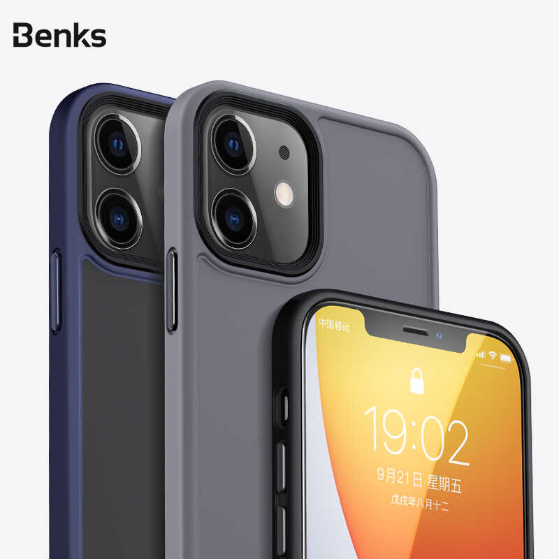 iPhone%20Uyumlu%2012%20Mini%20Kılıf%20Benks%20Hybrid%20Kapak