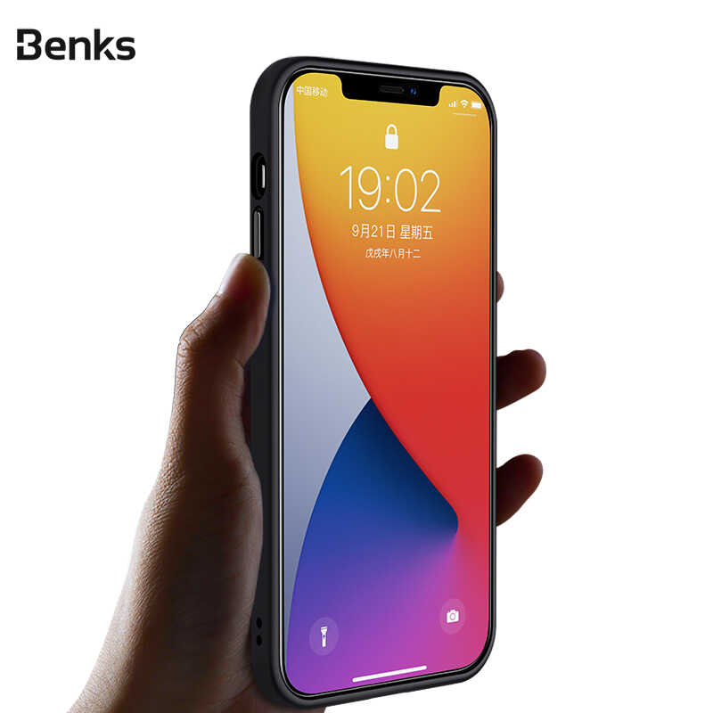 iPhone%20Uyumlu%2012%20Mini%20Kılıf%20Benks%20Hybrid%20Kapak