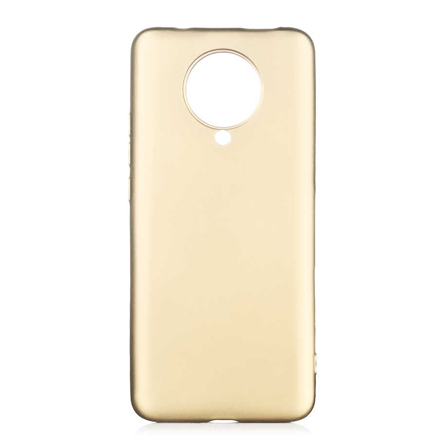 Xiaomi%20Uyumlu%20%20Redmi%20K30%20Pro%20Kılıf%20Zore%20Premier%20Silikon%20Kapak-Gold