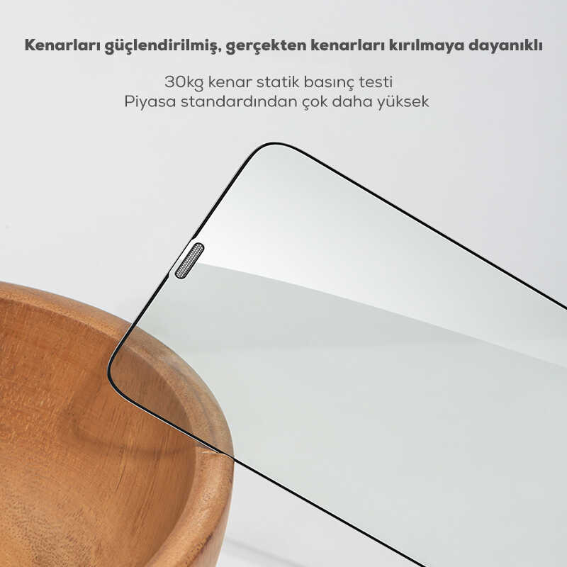 iPhone%20Uyumlu%2012%20Mini%20​​​​Benks%200.3mm%20V%20Pro%20Dust%20Proof%20Green%20Light%20Ekran%20Koruyucu